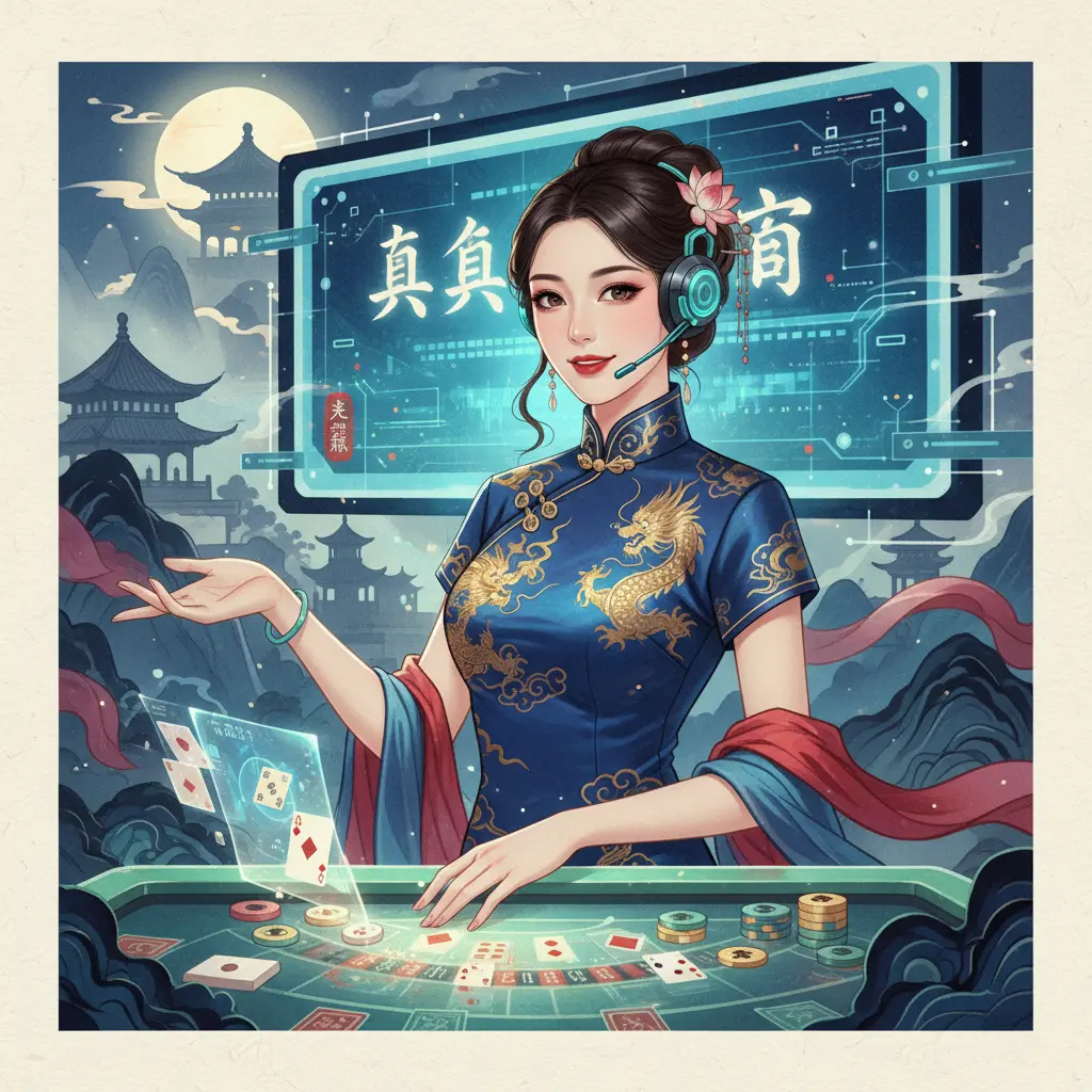 真人荷官 - 美女荷官