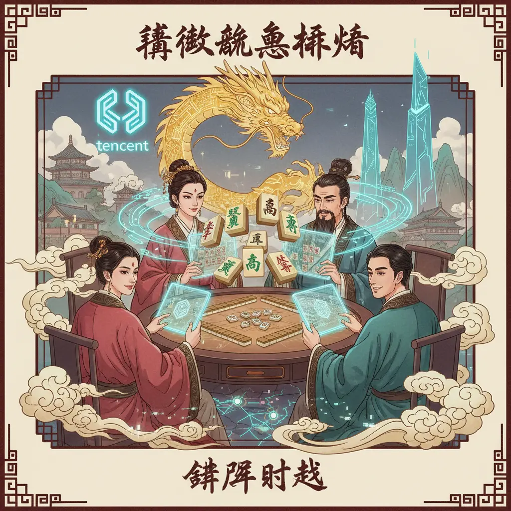 棋牌對戰 - 騰訊歡樂麻將