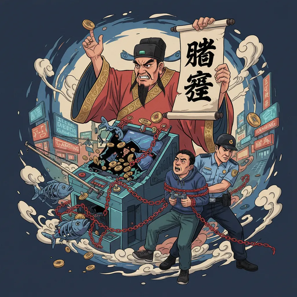 捕魚機 - 賭博罪