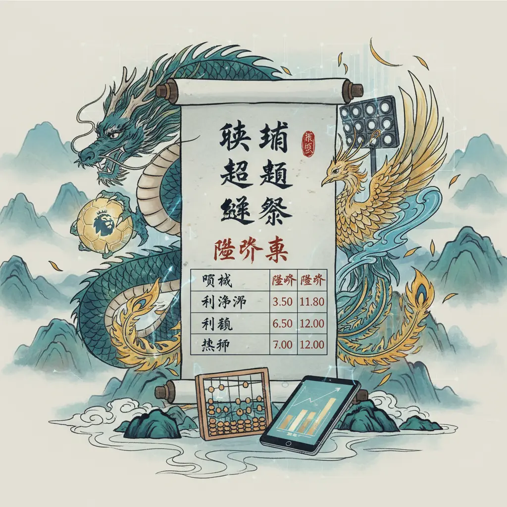 賠率表 - 英格蘭超級聯賽