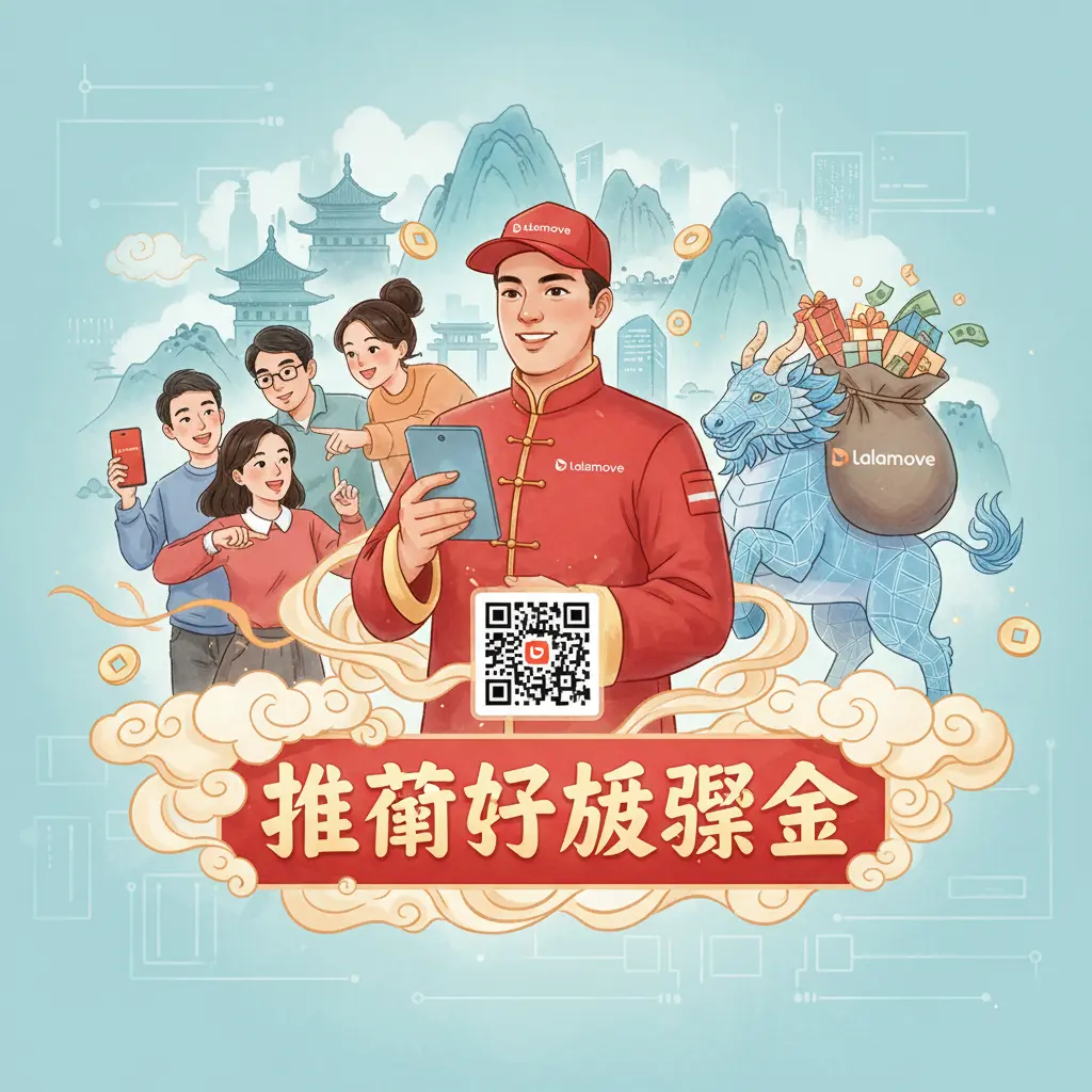 推薦好友獎金 - Lalamove