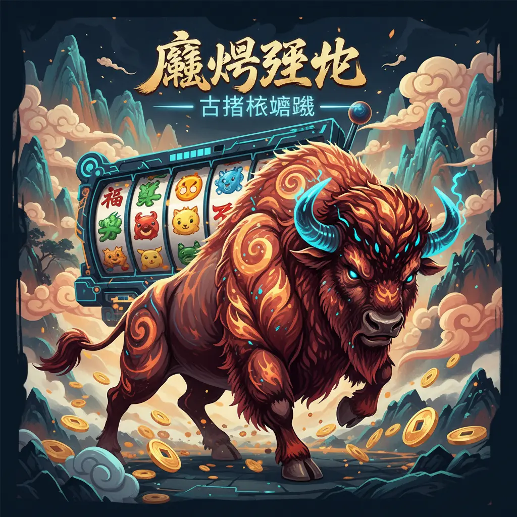 老虎機遊戲 - 瘋狂野牛