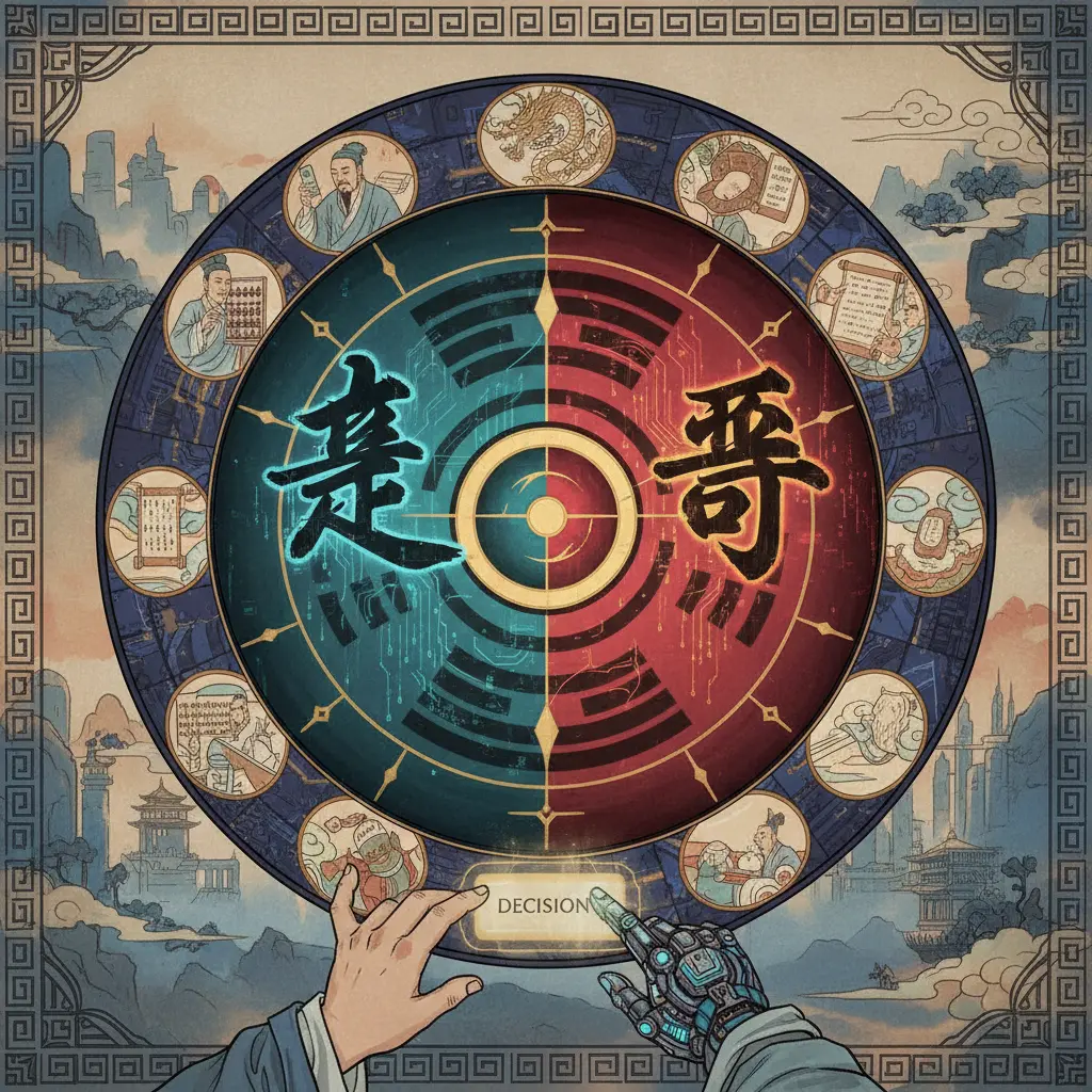 輪盤 - 是或否決定