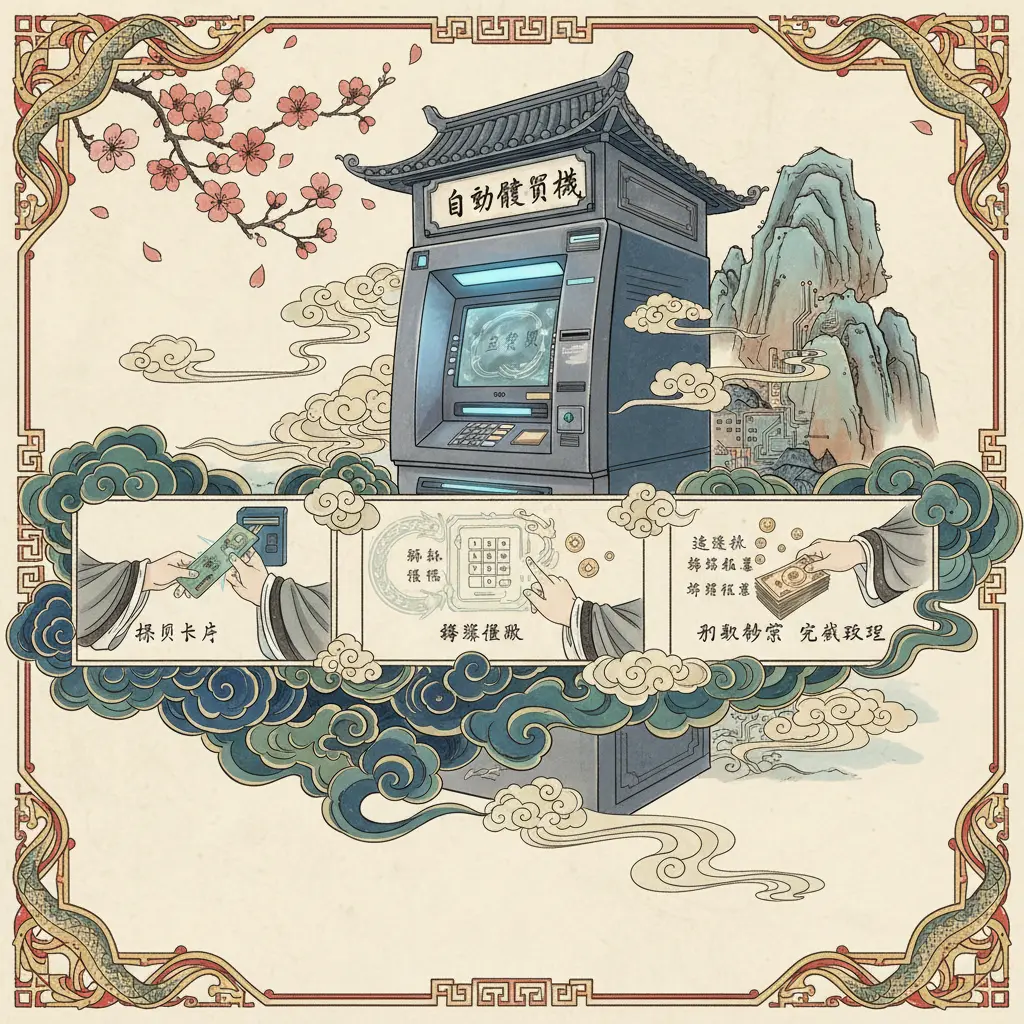 提款流程 - 自動櫃員機