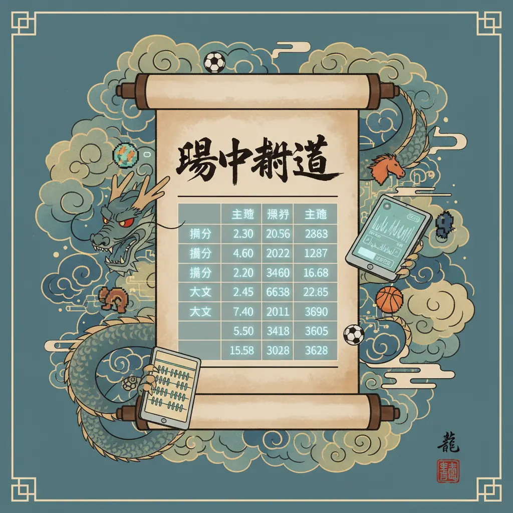 賠率表 - 場中投注