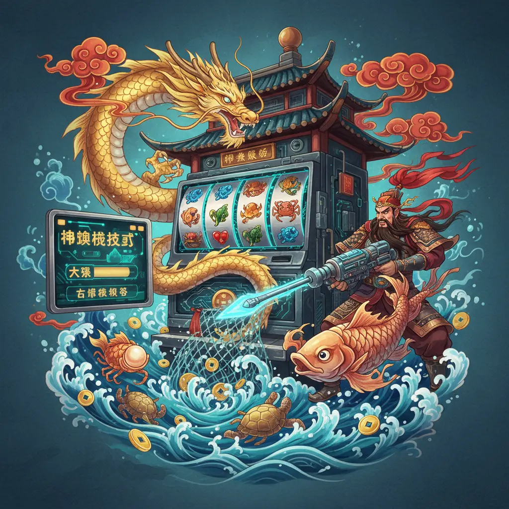 賭場老虎機攻略 - 捕魚機