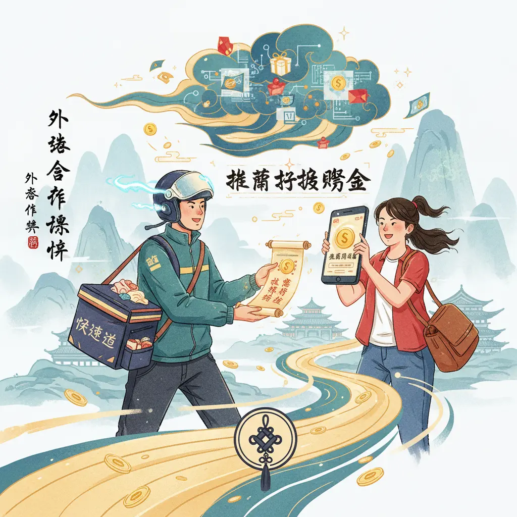 推薦好友獎金 - 外送合作夥伴