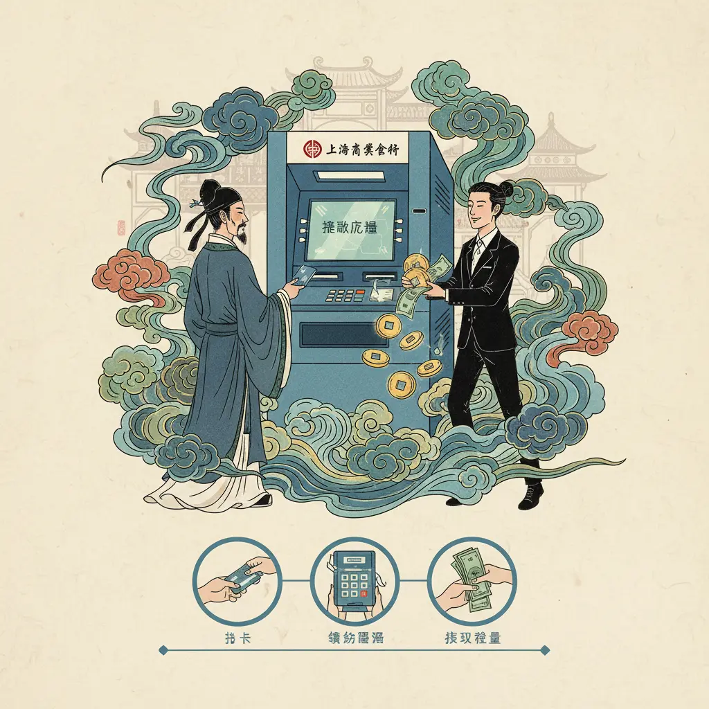 提款流程 - 上海商業銀行