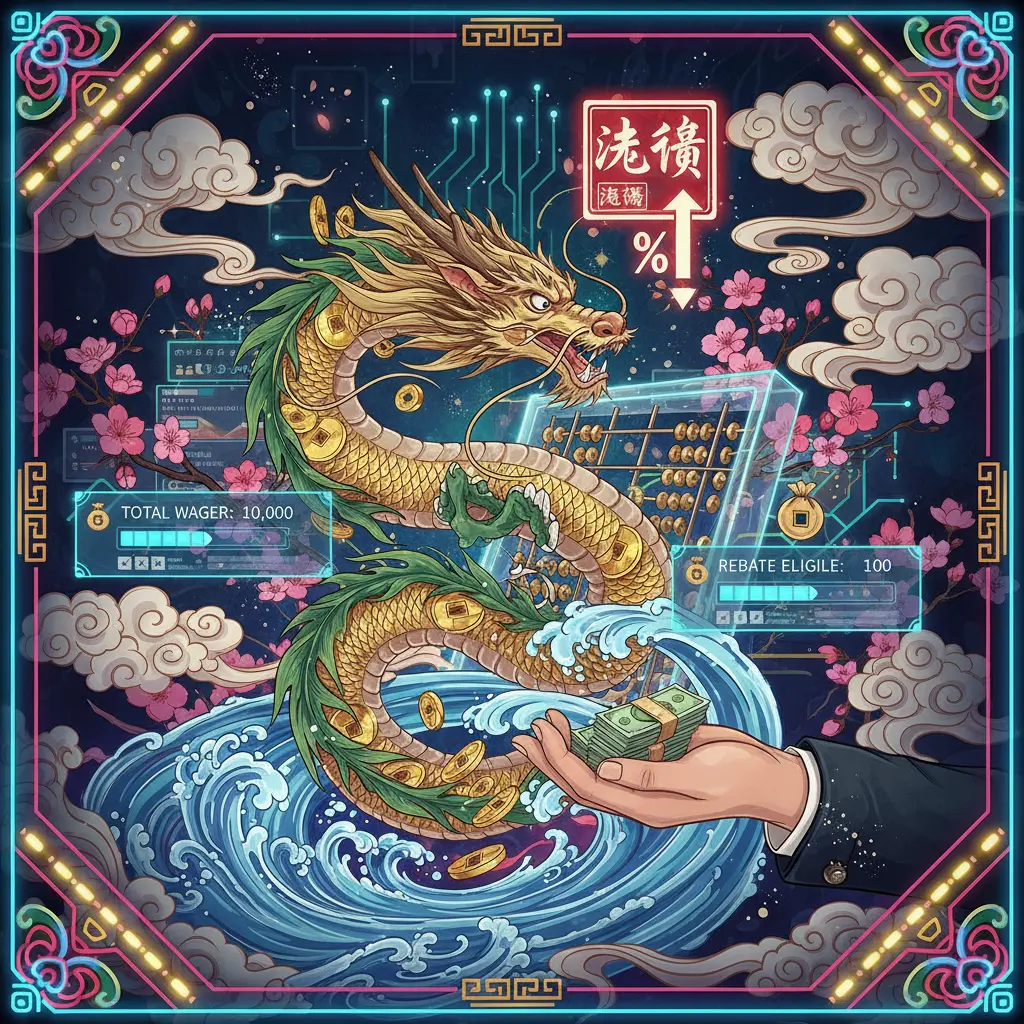 現金返水 - 洗碼量