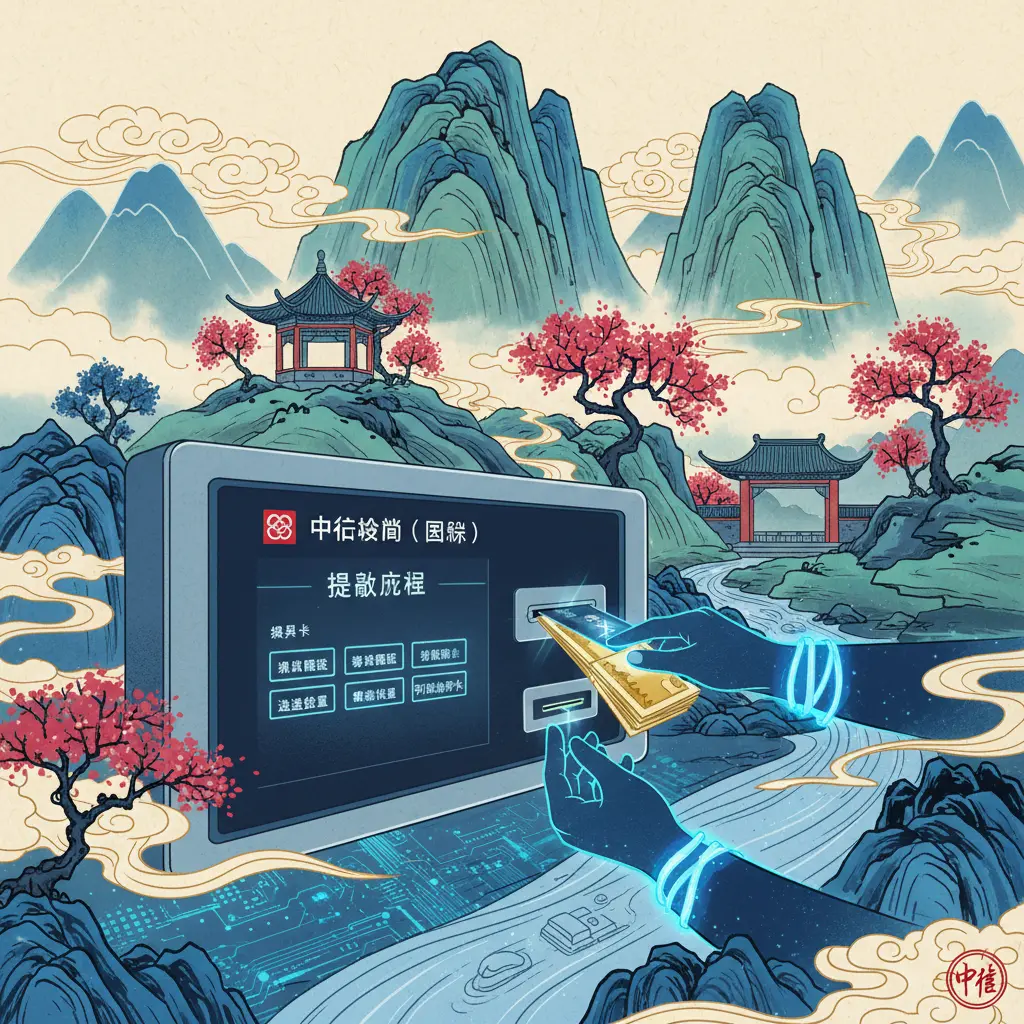 提款流程 - 中信銀行（國際