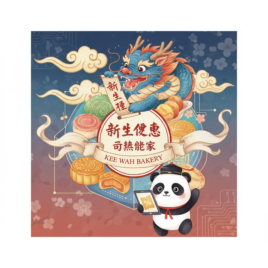 新手優惠 - 奇華餅家