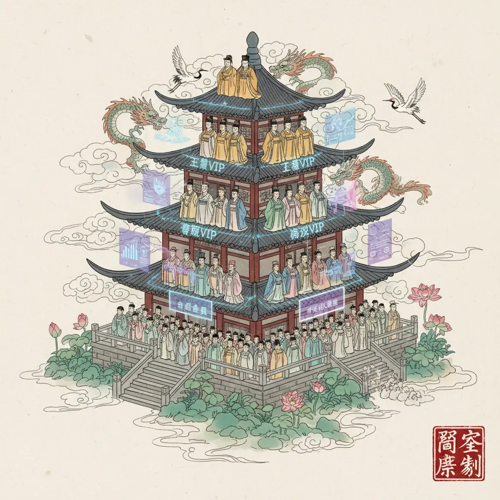 VIP制度 - 顧客金字塔模型