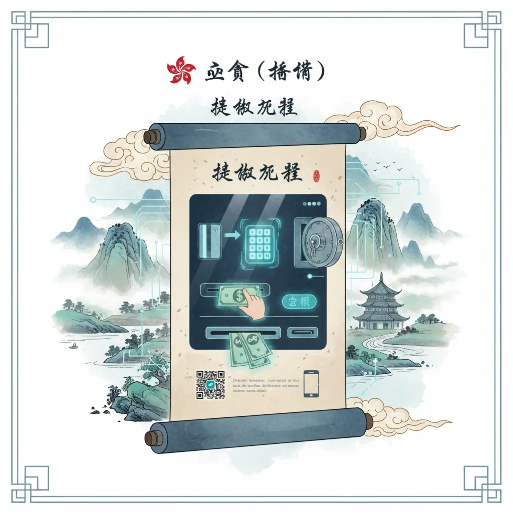 提款流程 - 交銀（香港