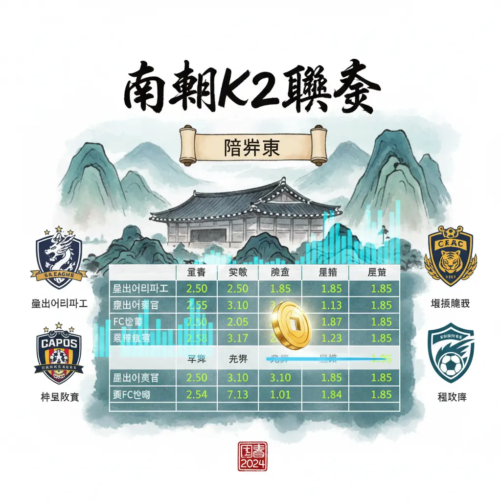 賠率表 - 南韓K2聯賽