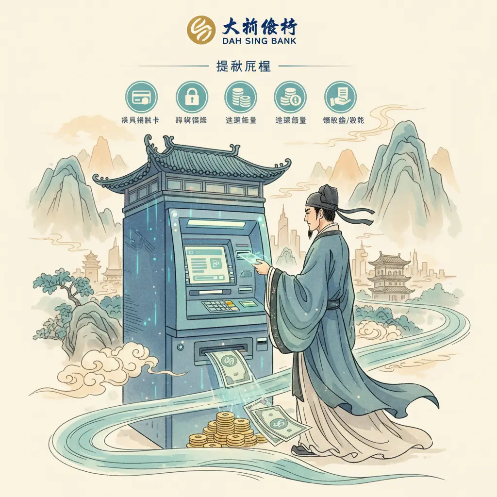 提款流程 - 大新銀行