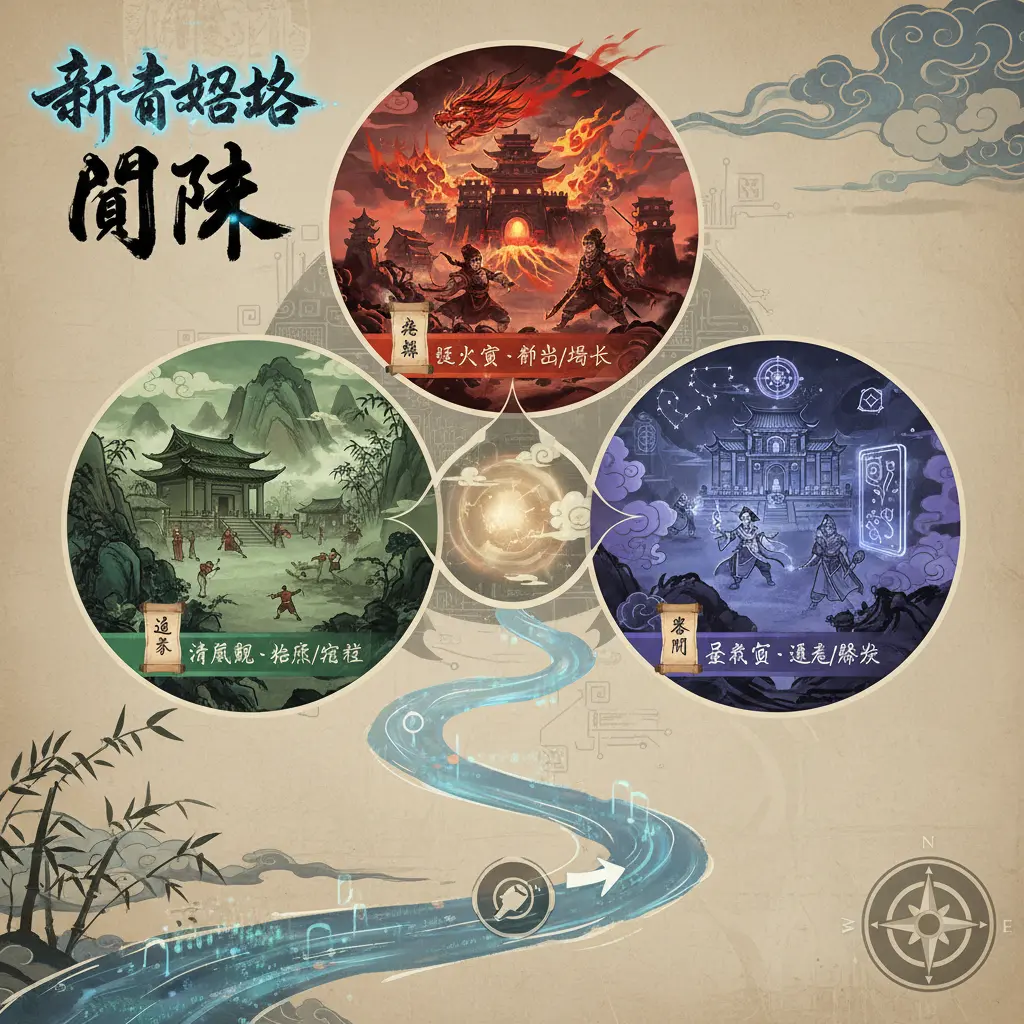 新手攻略 - 門派